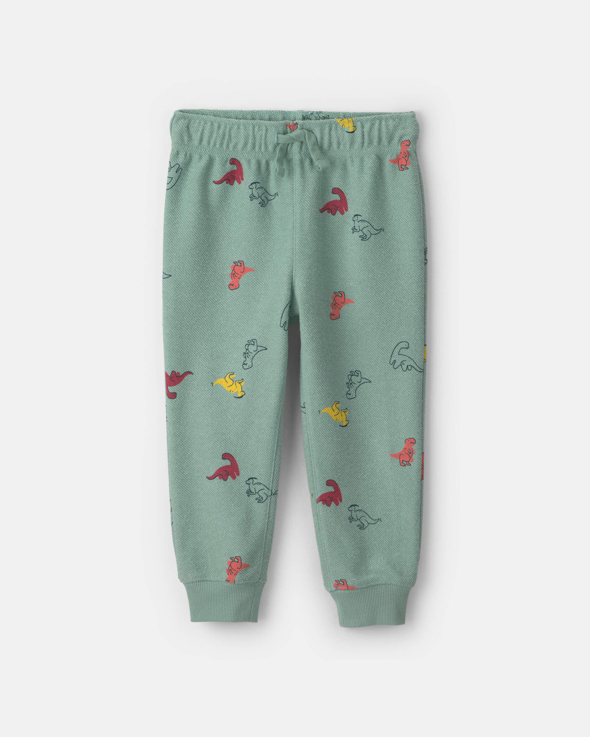 Baby Boy 2-Piece Dinosaur French Terry Sweatshirt & Pant Set