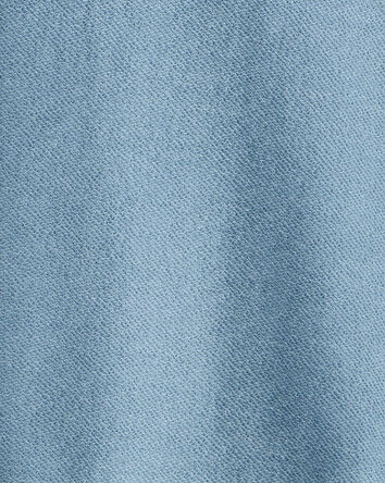 Garçons - Chandail en jersey bouclette - Bleu, 