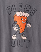 Boys Thanksgiving Pie Long-Sleeve Graphic Tee - Grey, image 2 of 3 slides