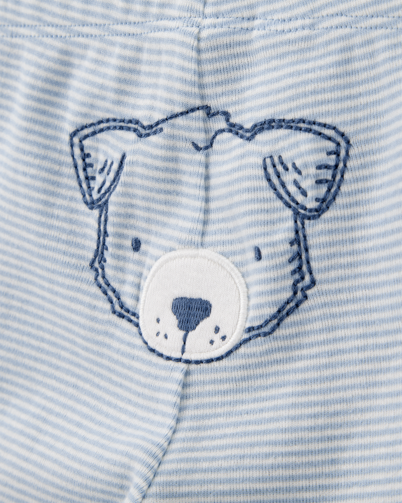 Bébé garçon - Ensemble 3 pièces Little Character à motif d’ours , image 2 sur 5 diapositives