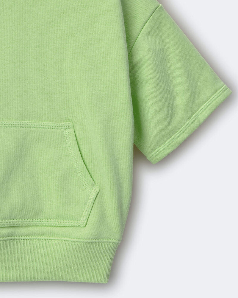 Toddler Breezy Top with Pocket - Lime Green, image 4 of 4 slides