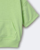 Toddler Breezy Top with Pocket - Lime Green, image 4 of 4 slides