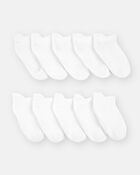 Toddler 10-Pack No Show Socks, image 1 of 2 slides