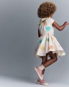 Tout-petit fille - Robe Avenue Twirl&trade; &agrave; imprim&eacute; de personnages - Cr&egrave;me, image 4 sur 6 diapositives