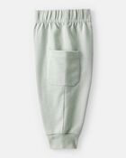 Baby Boy 2-Piece Airplane Thermal Bodysuit & Jogger Set - Green/White, image 3 of 6 slides