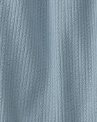 Baby Girl Pointelle Bodysuit Dress Made with Organic Cotton, image 3 of 4 slides