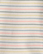 Baby 3-Pack Organic Cotton Bodysuits in Veggie Fruit Print, image 3 of 6 slides