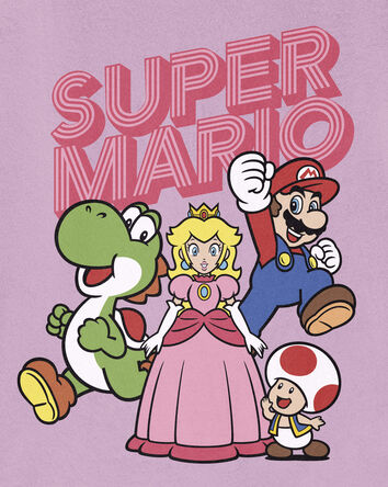 T-shirt à imprimé de Super Mario Bros, 