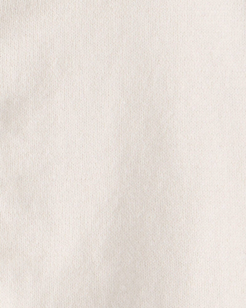 Toddler Girl Cardigan Sweater - Cream, image 2 of 3 slides