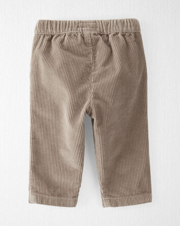 Baby Boy Organic Cotton Corduroy Pants, 
