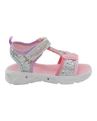 Toddler Glitter Light Up Sandals, image 2 of 7 slides