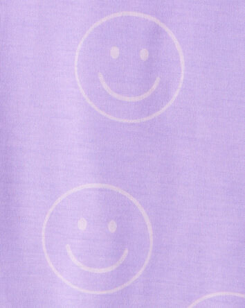 Girls 2-Pack Smiley Face Nightgowns, 