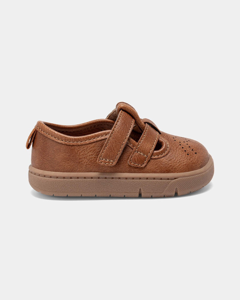 Baby Girl Every Step&reg; First Walker Casual Shoes - Brown, image 2 of 6 slides