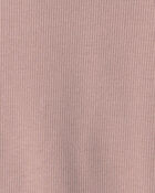 Toddler Girl 3-Pack Organic Cotton Rib Slim Fit Tops, image 3 of 5 slides