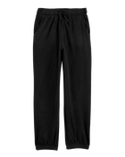 Kid Pull-On Microfleece Sweatpants, image 1 of 4 slides