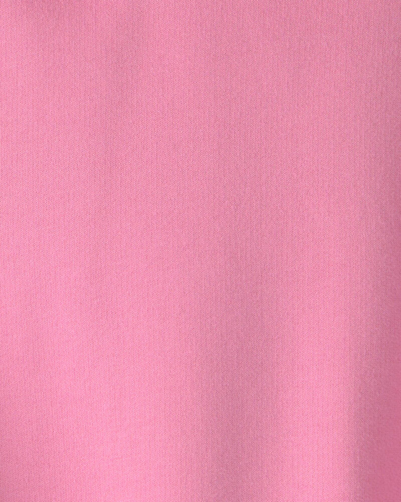 Girls French Terry Hoodie - Pink, image 2 of 3 slides