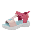 Toddler Unicorn Rainbow Light Up Sandals, image 7 of 7 slides