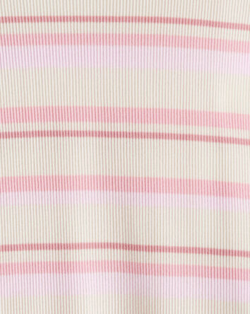 Toddler Girl Striped Long-Sleeve Top - Pink, 