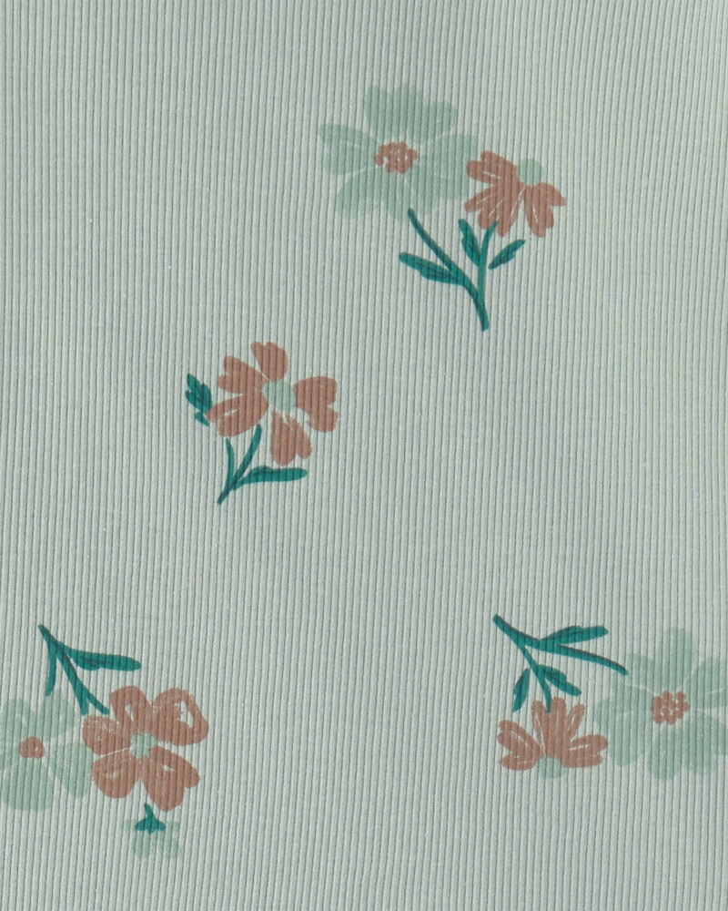 Toute-petit fille - Ensemble haut manches longues et pantalon en coton &agrave; imprim&eacute; floral, image 3 sur 3 diapositives