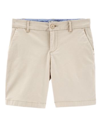 Filles - Short en coutil extensible, 