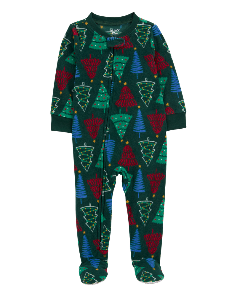 Multi Toddler 2 Pack Christmas Footie Pajamas Carter s Oshkosh Canada
