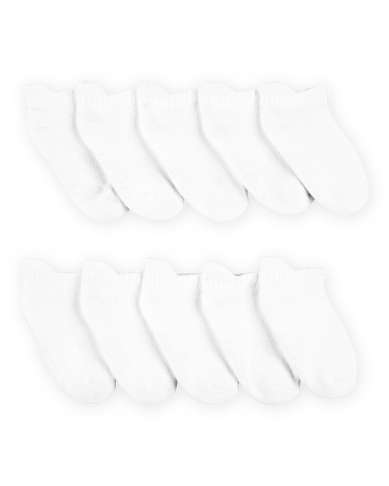 Enfant en bas âge 10 paires de chaussettes ultra basses, image 1 sur 3 diapositives