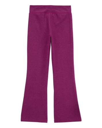 Kid Split Hem High-Rise Pants - Purple, 