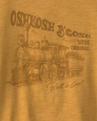 Long-Sleeve Henley T-Shirt - Yellow, image 5 of 6 slides