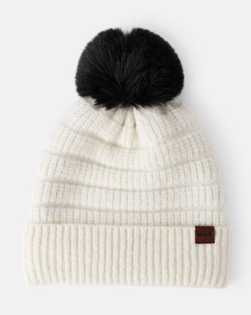 Filles - Tuque en tricot KOMBI Caprice &agrave; pompon, 