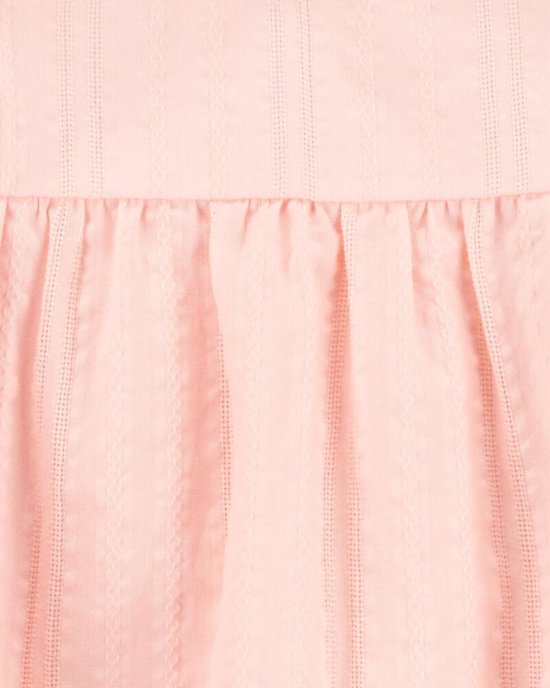 Toddler Girl Flutter Fashion Top - Pink, image 2 of 3 slides