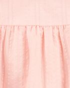 Toddler Girl Flutter Fashion Top - Pink, image 2 of 3 slides