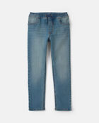 Boys Denim Straight Jeans - Medium Wash, image 1 of 5 slides