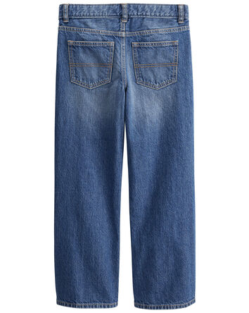 Kid Straight Jeans in Heritage Husky, 