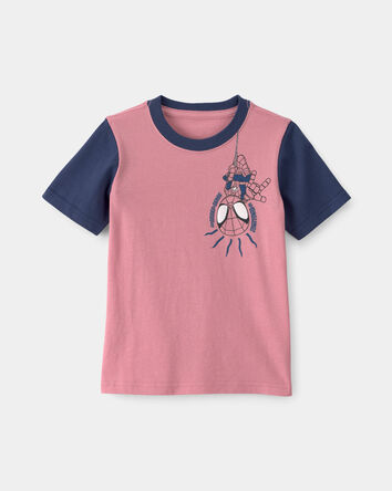 Tout-petit gar&ccedil;on - T-shirts &agrave; imprim&eacute; Spider-Man de &copy;Marvel - Rouge/Bleu, 