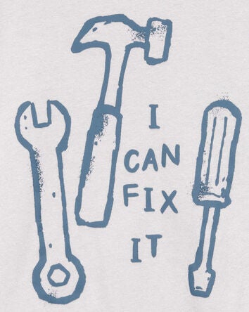 Toddler I Can Fix It Exclusive Graphic Tee, 