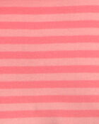 Girls Fruit 100% Cotton Short-Sleeve Snug Fit 4-Piece pyjama Set - Pink, image 3 of 5 slides