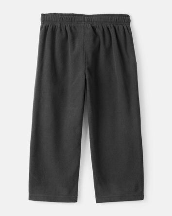 Tout-petit garçon - Pantalon de jogging en molleton - Noir, 