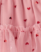 Baby Girl Heart Skirt - Pink, image 3 of 4 slides