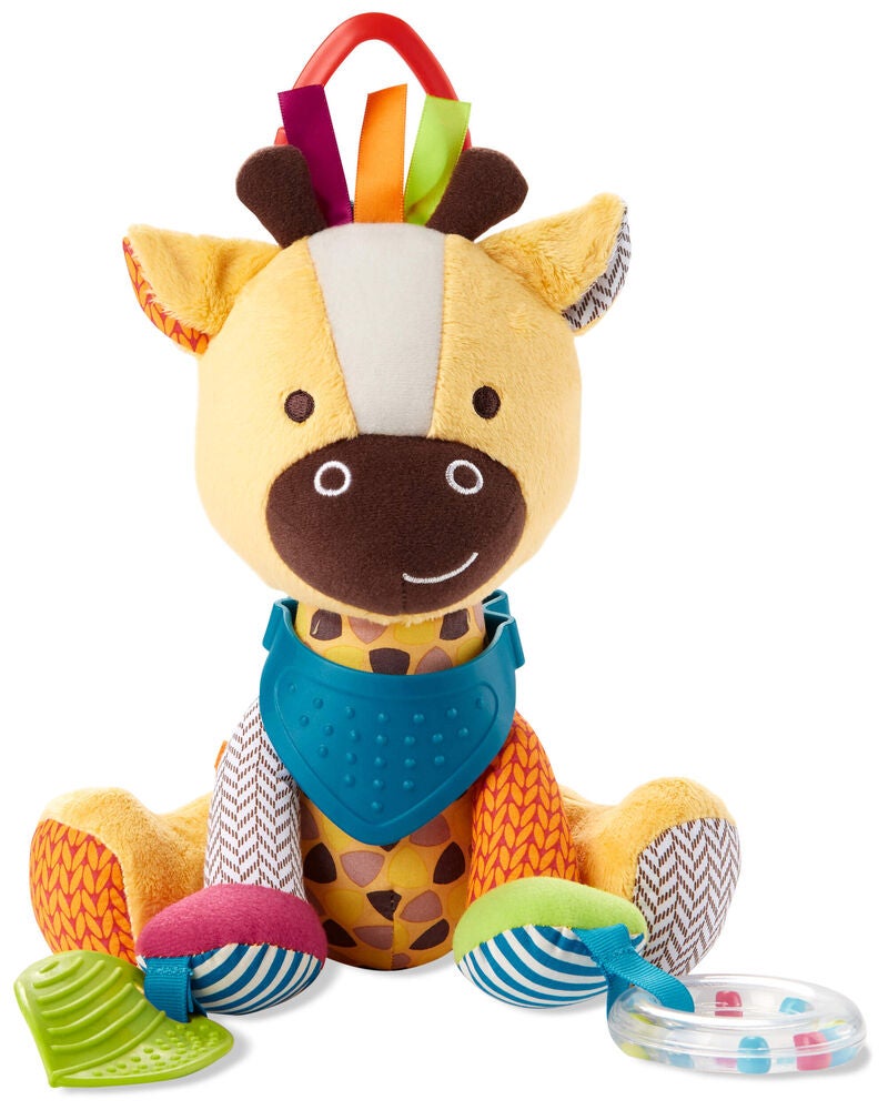 Giraffe Bandana Buddy Activity Toy, image 1 of 5 slides
