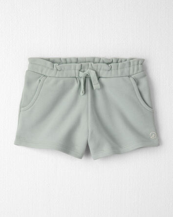 Toddler Girl French Terry Shorts Made with Organic Cotton, 