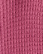 Baby Girl PurelySoft Long-Sleeve Sleeper- Pink, image 4 of 8 slides