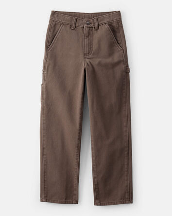 Garçons - Pantalon de style charpentier – Brun, 