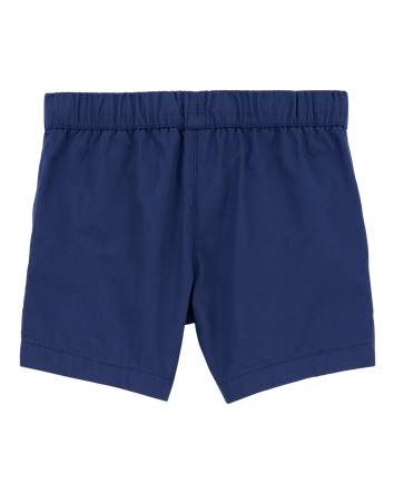 Toddler Pull-On Poplin Shorts, 