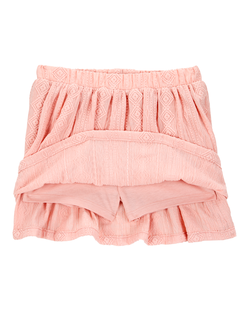 Toddler Crochet Pull-On Skort, image 4 of 6 slides
