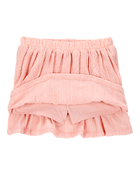 Toddler Crochet Pull-On Skort, image 4 of 6 slides