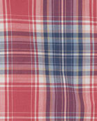 Toddler Plaid Button-Front Shirt, image 3 of 4 slides