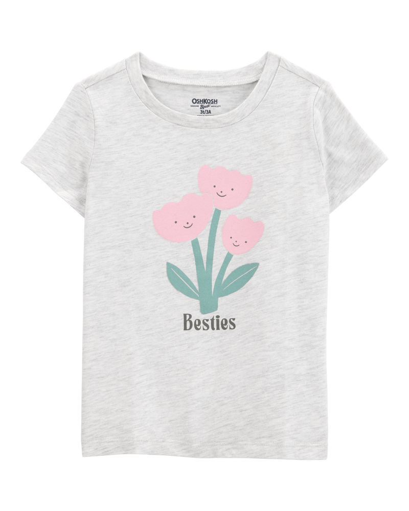 Enfant en bas âge T-shirt à manches courtes Besties - Gris, image 1 sur 3 diapositives