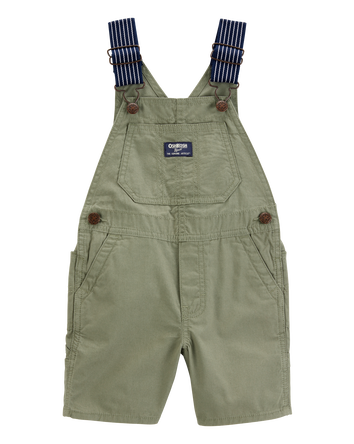 Baby Knit Shortalls - Green, 
