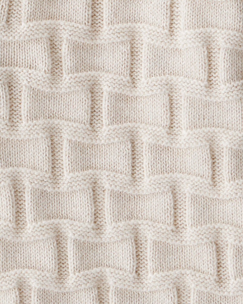 Jeune Cardigan écourté en tricot - Ivoire, image 2 sur 3 diapositives