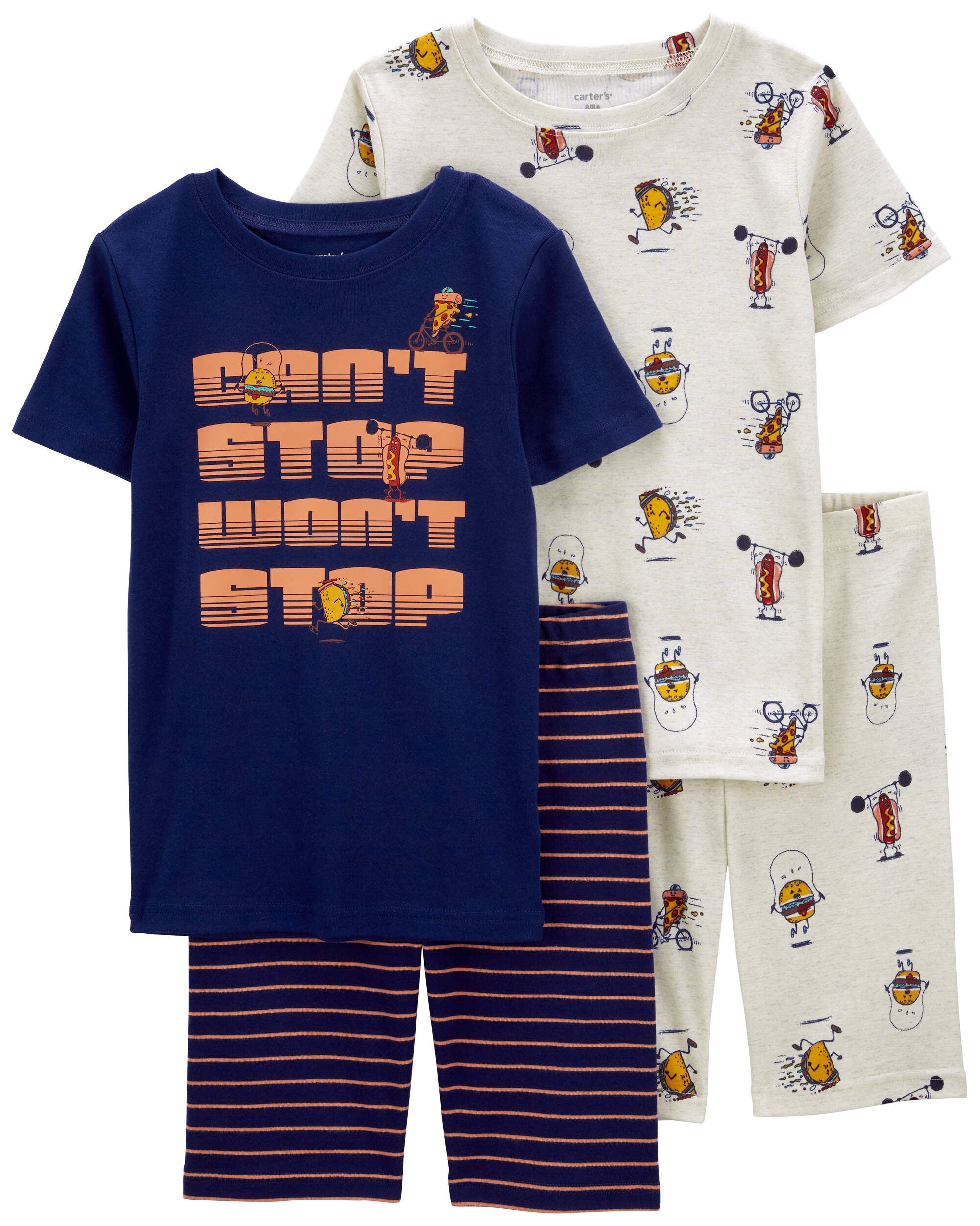 Kid 2 Pack Can t Stop Won t Stop Pyjamas Set